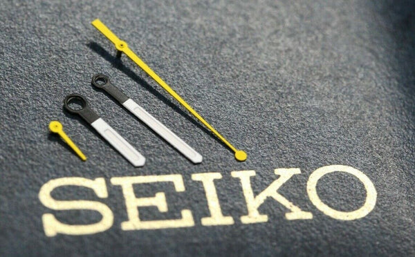 New Hand Set For SEIKO 6139-8020 6139-8021 6139-8028 6139-8029 Yellow white