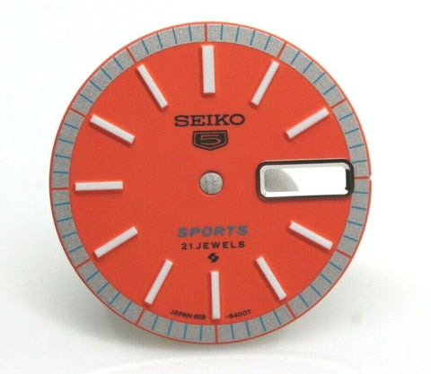 Orange Dial For Seiko 6119-6400 Seiko 5 Sport 21 Jewels 6119