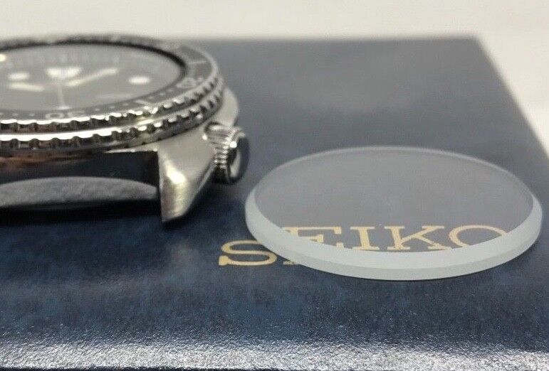SWISS Made Glass Crystal Seiko diver 7548-700A , 7548-7000