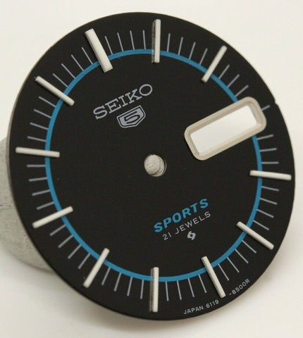 Dial For Seiko 5 Sport 21 Jewels 6119-8400 6119-8450 6119-8070