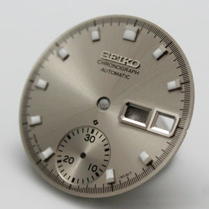 Silver Dial for Vintg SEIKO Chron 6139-6002 6139-6005 6139-6007 6139-6009 Pogue