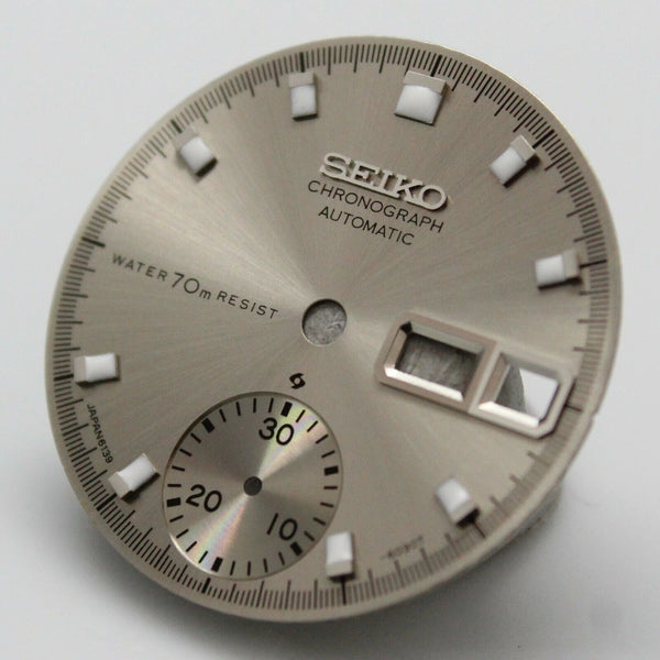 Silver Resist Dial SEIKO Chron 6139-6002 6139-6005 6139-6007 6139-6009 Pogue