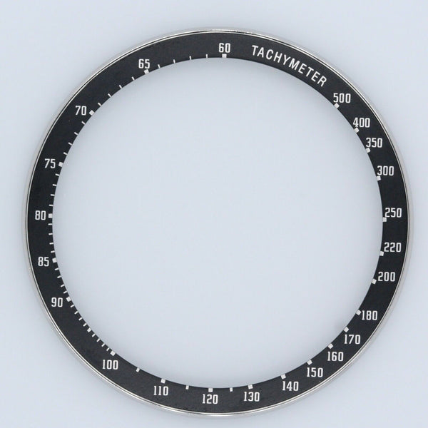 Steel bezel w/ Insert for Seiko 6138-0040 6138-0049 Bullhead chronograph Black