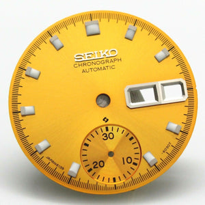 Yellow Dial Vintage Seiko Chronograph 6139-6000 6139-6001 6139-6002 6139- Pogue