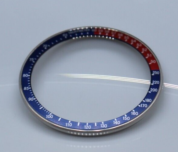 Complete Bezel W/ Insert for Seiko 6139-6005 6139-6007 Pogue Pepsi Blue Red