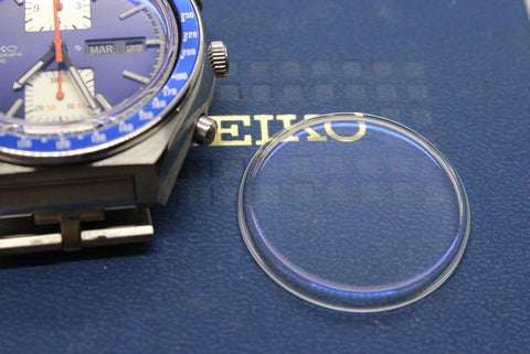 Blue AR Coating Crystal Glass Seiko  6138  6138-0030 6138-0031 Kakume 340W14GN