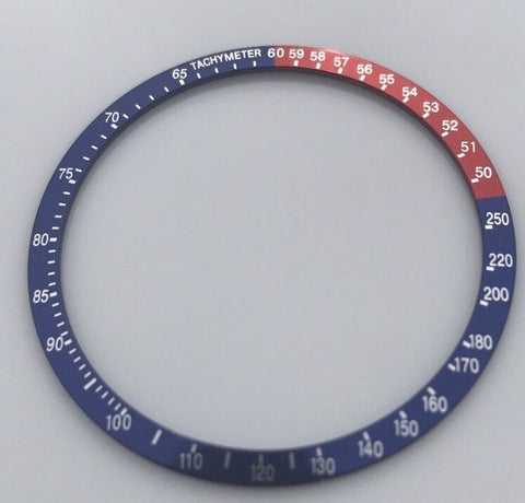 Seiko 6139-6002 6000 6005 6007 6009, Yellow Chrono PEPSI Bezel Blue/red Insert