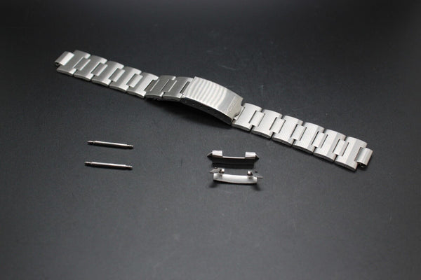 Non Tapered Straight Seiko Bracelet A2 6139-7070 End Links 19mm 10mm Chrono