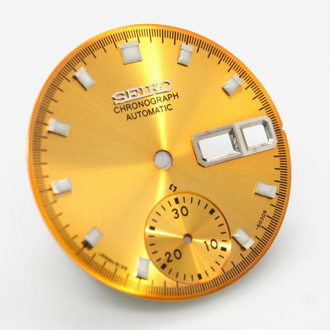 Yellow Dial Vintage SEIKO Chronograph 6139-6005 6139-6007 6139-6009  6005 Pogue