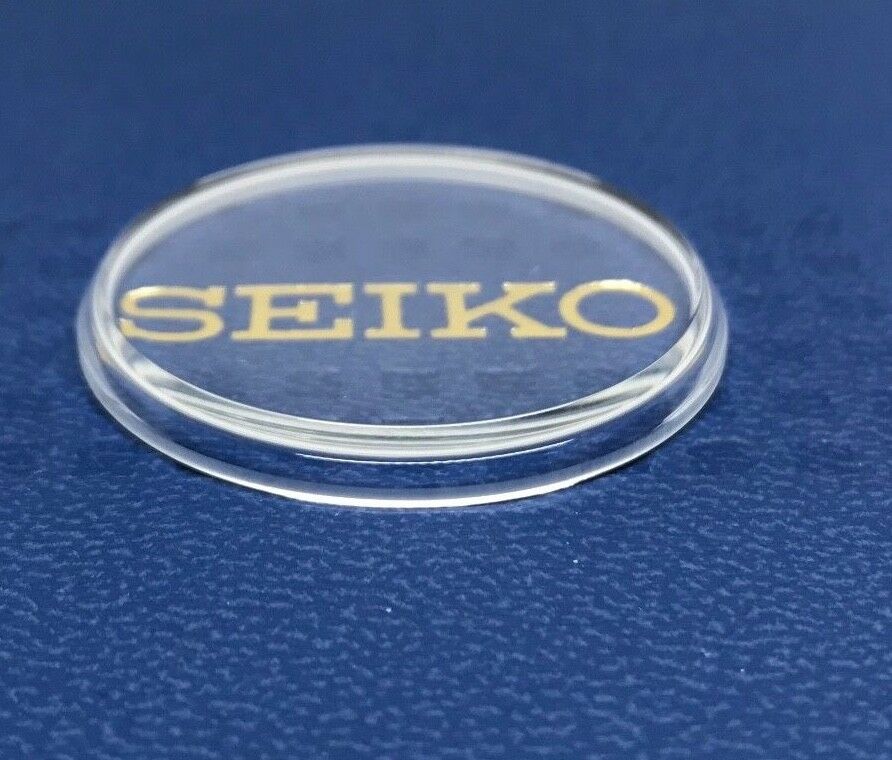 NEW GLASS CRYSTAL FOR VINTAGE SEIKO chronograph  parts number  340W14GN
