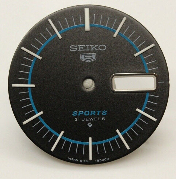 Dial For Seiko 5 Sport 21 Jewels 6119-8400 6119-8450 6119-8070