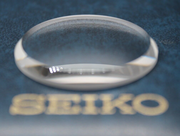 SAPPHIRE Double Dome Crystal Glass Lens Seiko AR Clear Coating 7002-7039