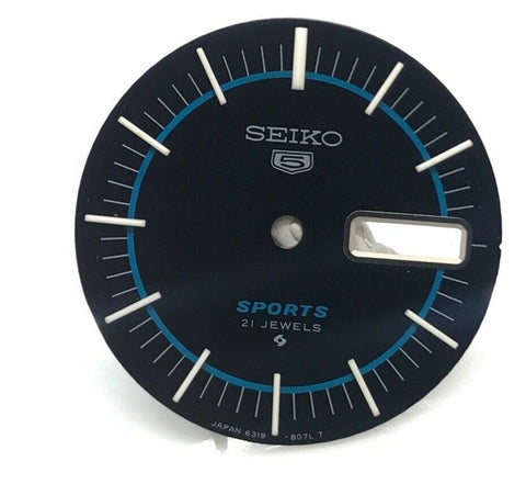 Dial For Seiko 5 Sport 21 Jewels 6319-8070 Dial diameter 28.5 mm