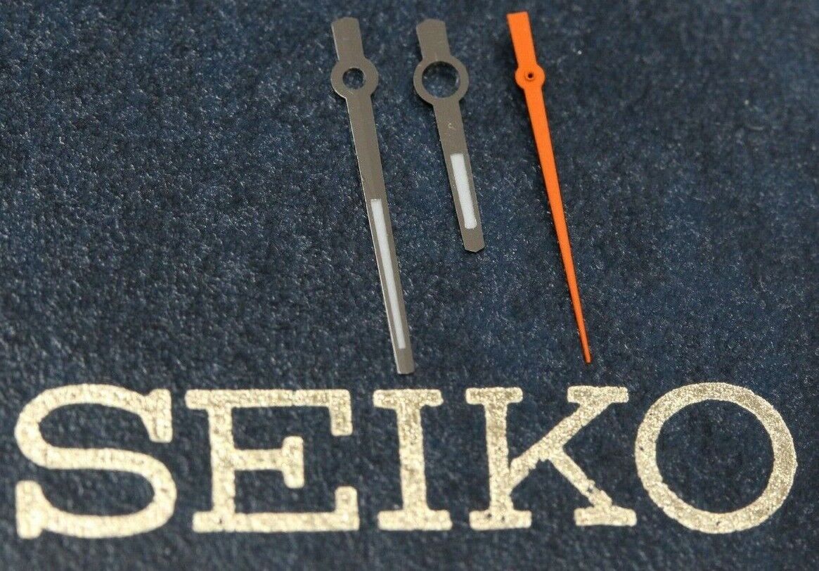 切手91 Seiko Hands Set for For Seiko 6119-8400 6119-8450 6119-8070 Orange