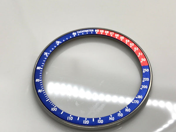 Complete Bezel W/ Insert for Seiko 6139 6000 6002 6005 7,9 Pogue Pepsi Blue Red