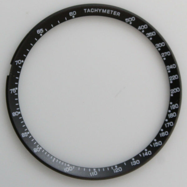Only Black Tachymeter Inner Dial Ring For Seiko Panda 6138-8020 ,No Dial