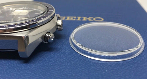 NEW MINERAL GLASS CRYSTAL LENS VINTAGE SEIKO 6138 6138-0030 6138-0031 Kakume