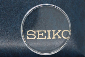 NEW SAPPHIRE GLASS CRYSTAL LENS FOR VINTAGE SEIKO PART NUMBER 340W14GN