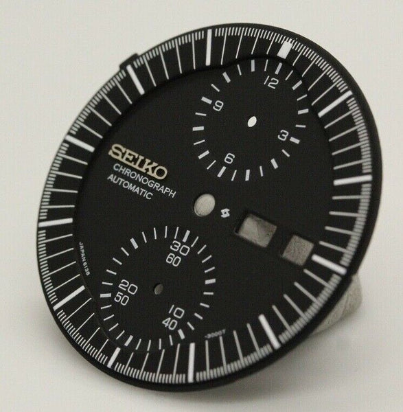 Black Dial with Ring For SEIKO Jumbo 6138-3002 6138-3003 6138-3000 6138 3009