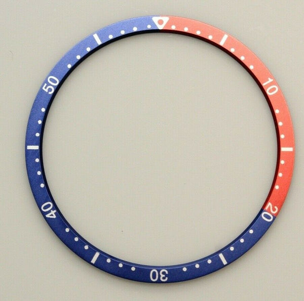 Bezel Insert For Seiko 5 Sport Automatic 6309-836A 6309-836B Blue and Red Pepsi