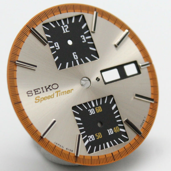 SEIKO Speedtimer  DIAL 6138 6138-0030 6138-0031 KAKUME CHRONOGRAPH WATCH