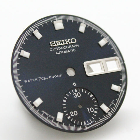 Blue Proof Dial Vintage SEIKO Chronograph 6139-6000 6139-6001 6139-6002 Pogue