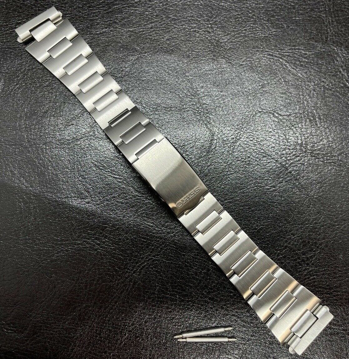 Bracelet For Seiko Band 6105-8000 6105-8009 stainless W  End Link diver bar19mm