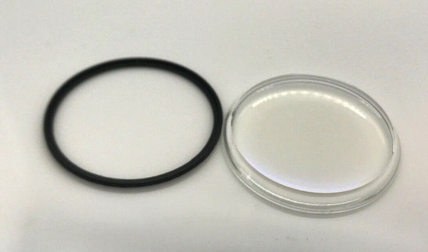Mineral Glass Crystal With 34 Mm plus crystal gasket Clear Ar