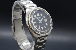 Copy of Steeldiver 6105 Seiko dial and hand watch  Homage Seiko 6105 captain Willard