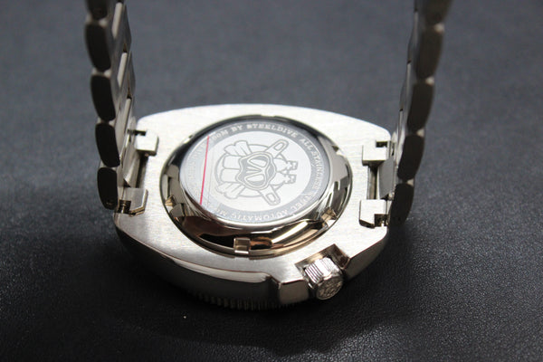 Copy of Steeldiver 6105 Seiko dial and hand watch  Homage Seiko 6105 captain Willard